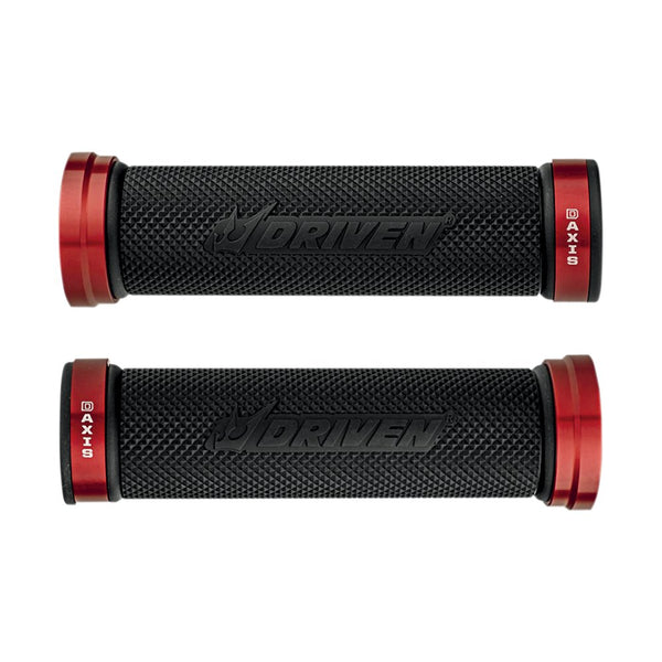 Driven Racing D-Axis Grips - Red/Black DXG-RD