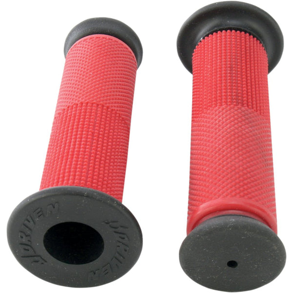 Driven Racing SBK Street Grips - Red D091RD