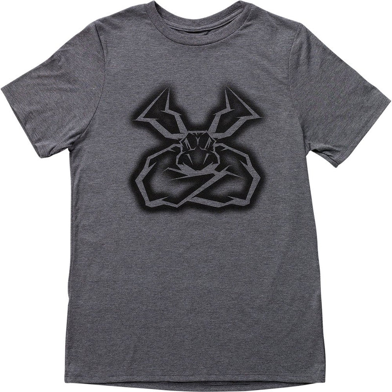 Moose Offroad Youth Agroid* Shadow T-Shirt - Gray - Large 3032-3498