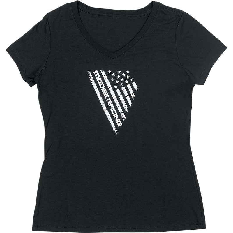 Moose Offroad Women's Salute T-Shirt - Black - XL 3031-4169