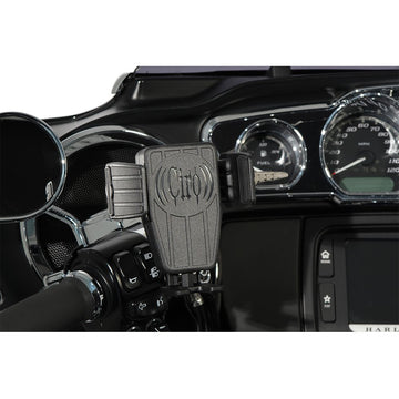 Ciro Wireless Charge Phone Holder - Perch Mount - Black 52311