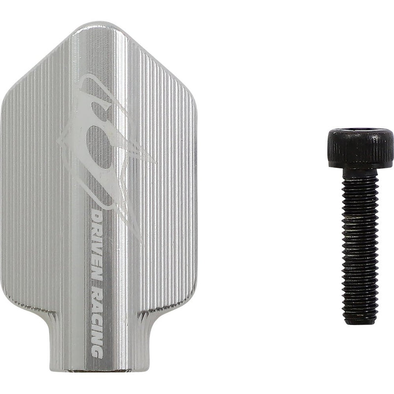 Driven Racing Lever Guard Tip - Silver DCTDLG-TIP-SL-L