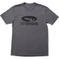 Moose Offroad MUD Antler T-Shirt - Gray - Medium 3030-21348