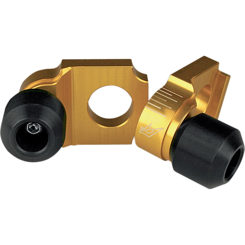 Driven Racing Axle Block Sliders - Yamaha - Gold DRAX-101-GD