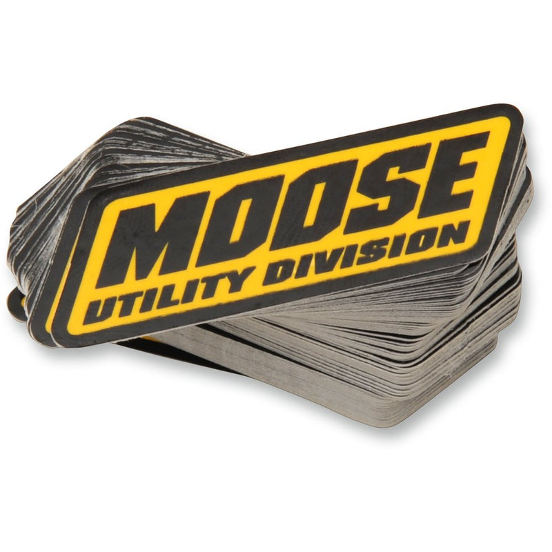 Moose Offroad Small Mud Sticker - 100 Pack MUDSTKR2