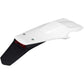 UFO Enduro Rear Fender - with Light - White/Black HU03398040