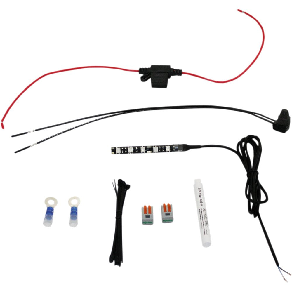 Custom Dynamics Cheese Wedge Light Kit - Amber WEDGE-KIT-A