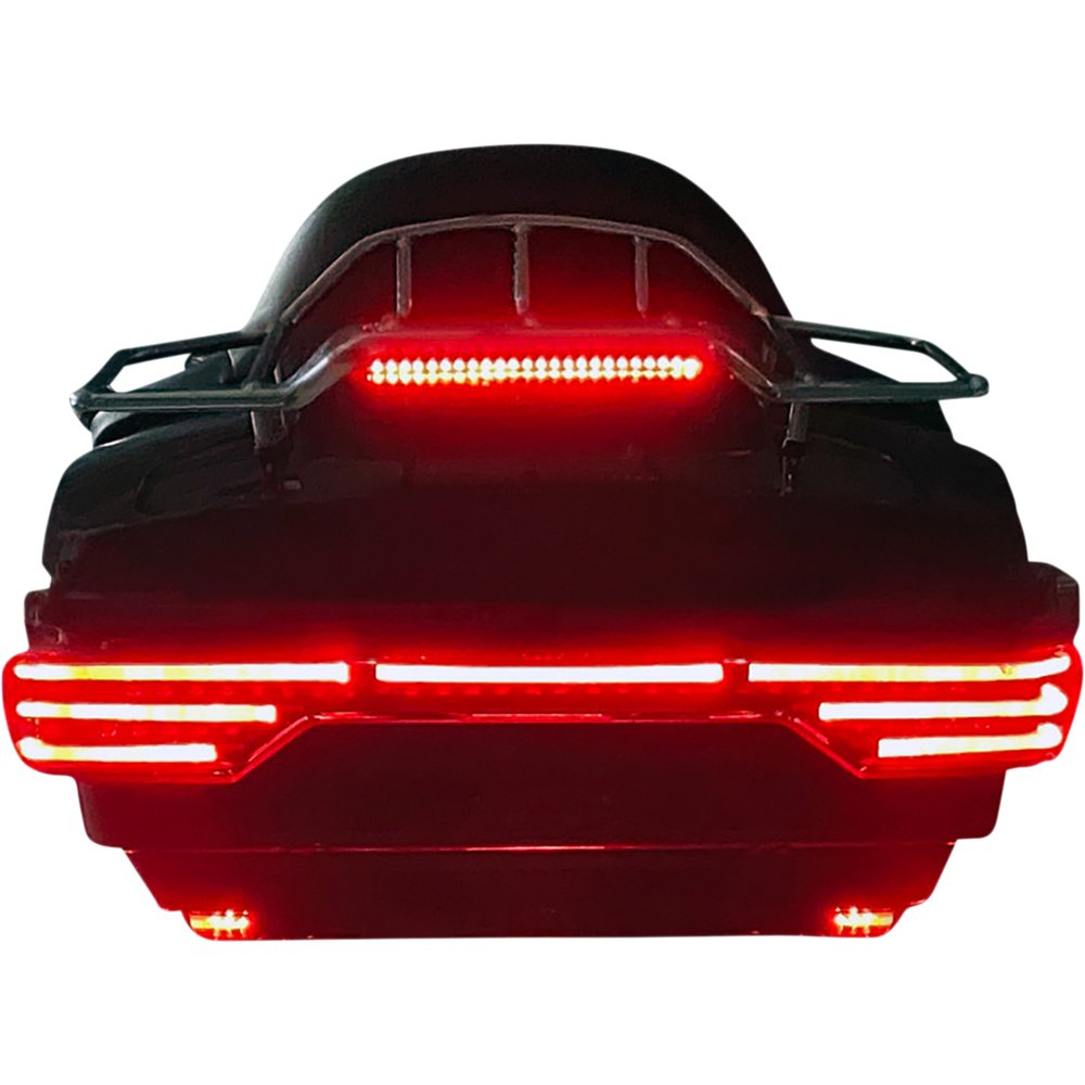Custom Dynamics Light Bar - LED - Tour Pak - Red PB-TP-RED