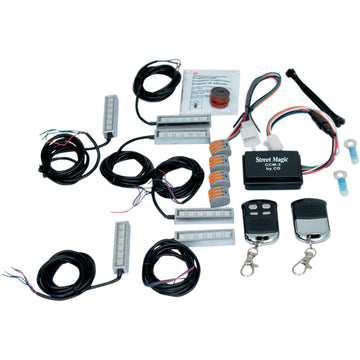 Custom Dynamics Color-Changing LED Accent Lights - Standard Kit TMWZ06