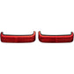 Custom Dynamics Saddlebag Lights - SS8 - Black/Red PB-SB-SS8-BR