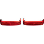 Custom Dynamics Saddlebag LED Lights - Sequential - Chrome/Red PB-SBSEQ-BCM-CR