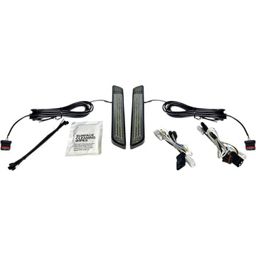 Custom Dynamics LED Fork Light - Smoke - Black CD-FORK-BCM-SB