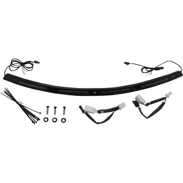 Custom Dynamics Windshield Trim - Black CD-WT2-01-B