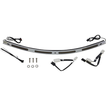 Custom Dynamics Windshield Trim - Chrome CD-WT2-01-C