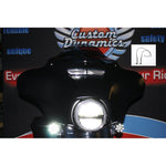 Custom Dynamics Fairing Vent Trim LED Light HD-VENT-LED-WHT