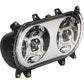 Custom Dynamics LED Headlight - Chrome - FLTR CD-RG-H-C