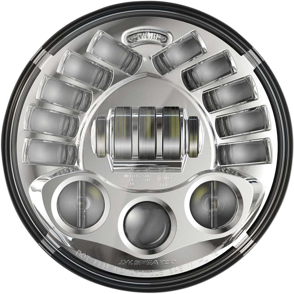Custom Dynamics Adaptive Headlight - Pedestal Mount - Chrome PB-7PA-C