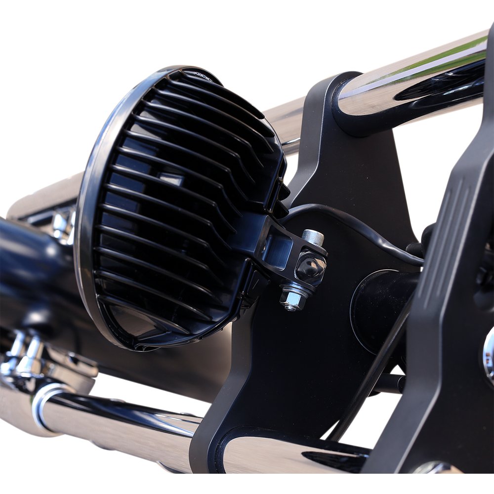 Custom Dynamics Adaptive Headlight - Pedestal Mount - Chrome PB-7PA-C