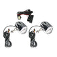 Custom Dynamics Fog Light - Chrome - Clear Lens PB-FOG-SS8-C