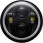 Custom Dynamics ProGLOW* 5-3/4" Headlamp - with Mounting Ring - Black PG-575-B