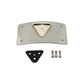 Custom Dynamics Radius License Plate Mount - Chrome CD-PFM-C
