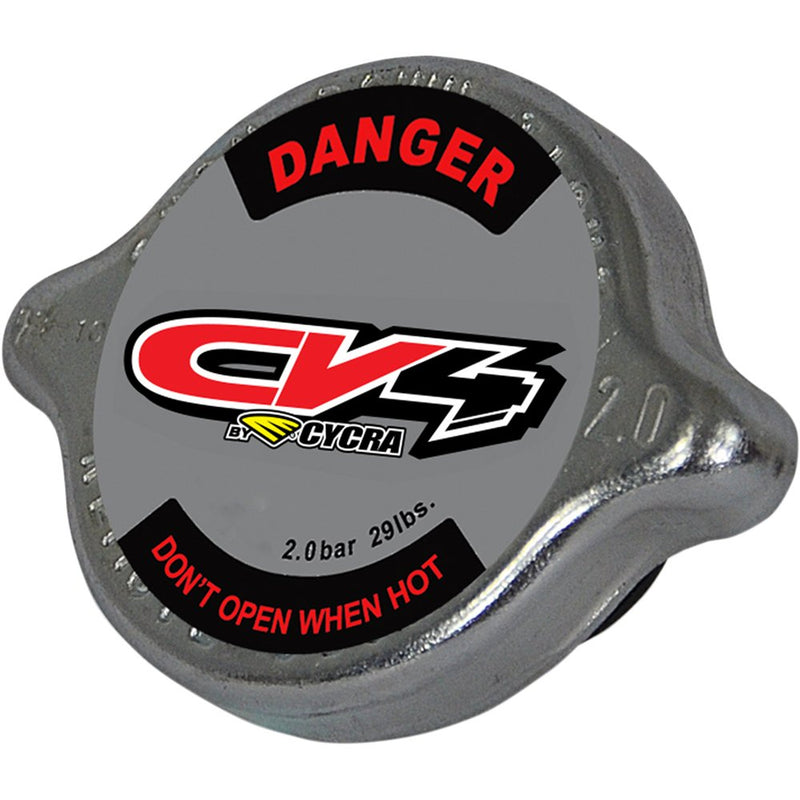 CV4 Radiator Cap - Silver - 2.0 bar CV715-29MK