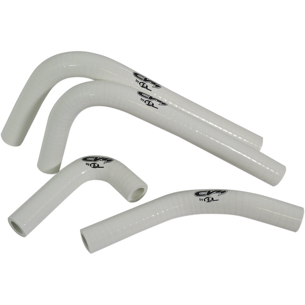 CV4 Performance Radiator Hose Kit - White - Kawasaki SFSMBC267W