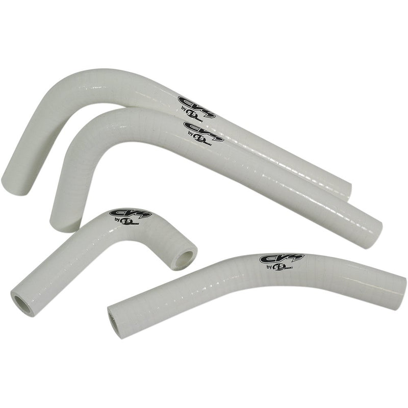CV4 Performance Radiator Hose Kit - White - Kawasaki SFSMBC267W