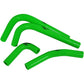 CV4 Performance Radiator Hose Kit - Green - Kawasaki SFSMBC267G