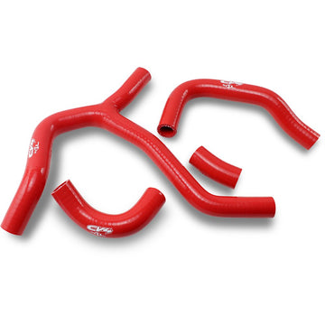 CV4 Performance Radiator Hose Kit - Red - Honda SFSMBC237R
