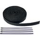 Cycle Performance Prod. Fiberglass Exhaust Wrap Kit - Black - 1" x 50' CPP/9044B