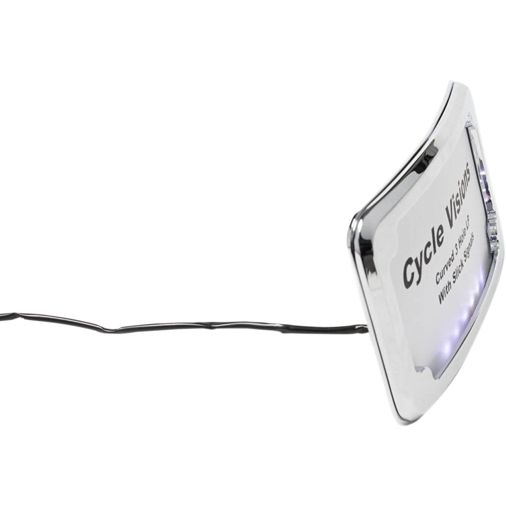 Cycle Visions License Plate Frame - Chrome CV4641