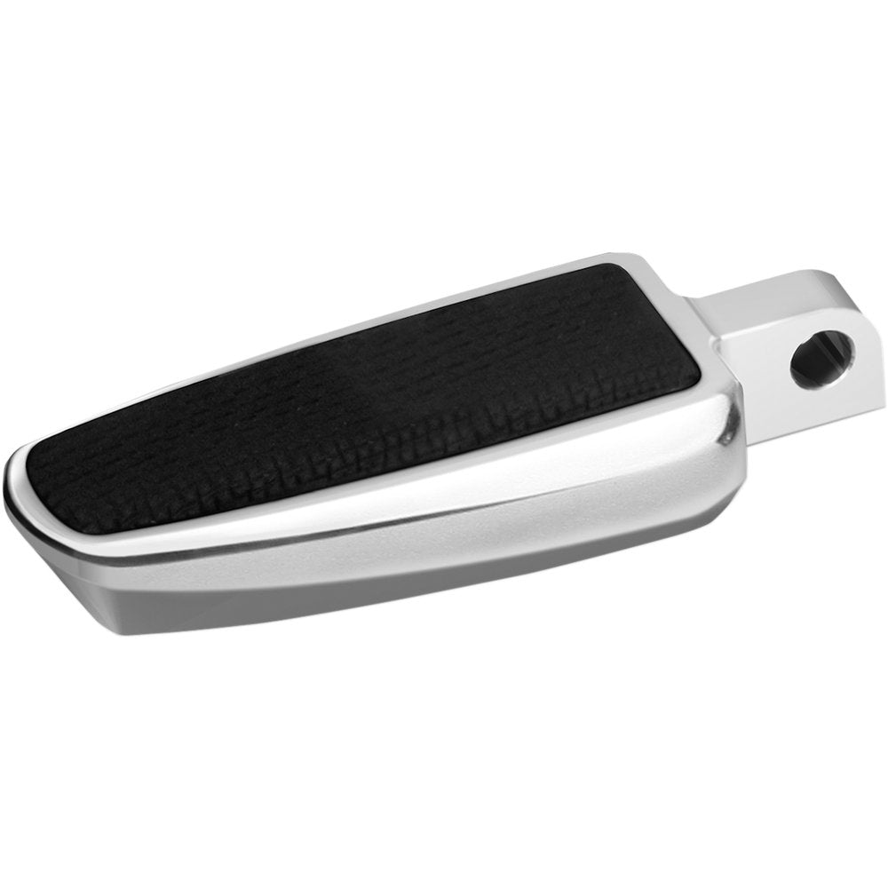 Cyclesmiths Banana Board Footpegs - Male Mount - Chrome without Rivets 126-NR