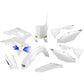 Cycra Body Kit - Powerflow - White 1CYC-9320-42