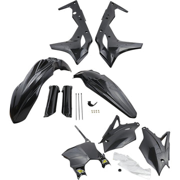Cycra Body Kit - Powerflow - Black 1CYC-9319-12