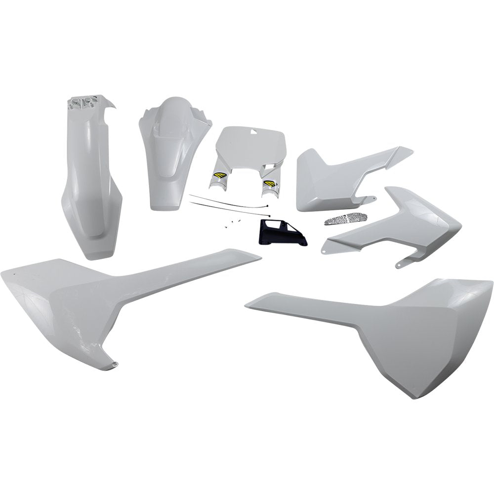 Cycra 5 Piece Replica Body Kit - White - Husqvarna 1CYC-9421-42