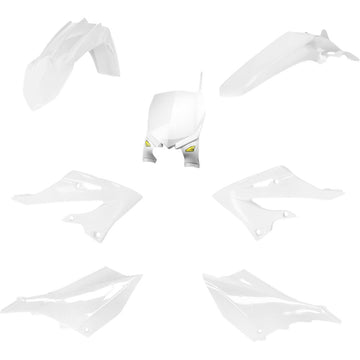 Cycra 5 Piece Replica Body Kit - White - Yamaha 1CYC-9433-42