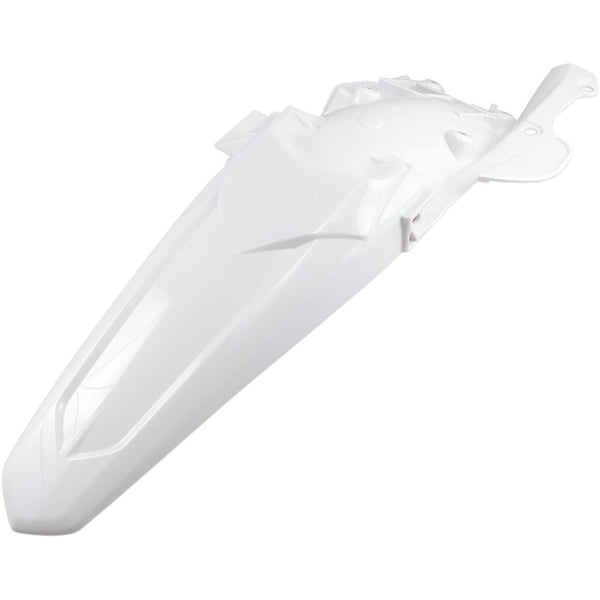 Cycra Powerflow Rear Fender - White - YZF 1CYC-1515-42