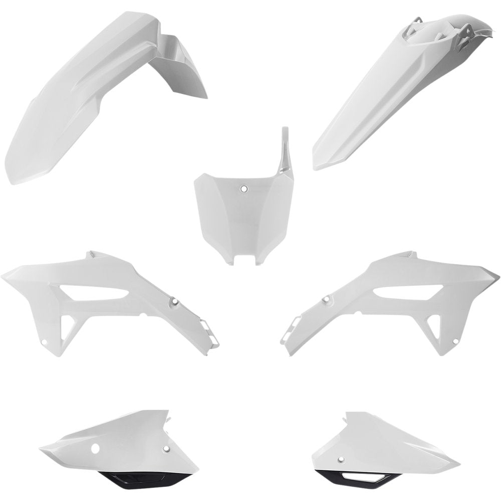 Cycra 5 Piece Replica Body Kit - Black/White - CRF 250R/450R 1CYC-9431-237
