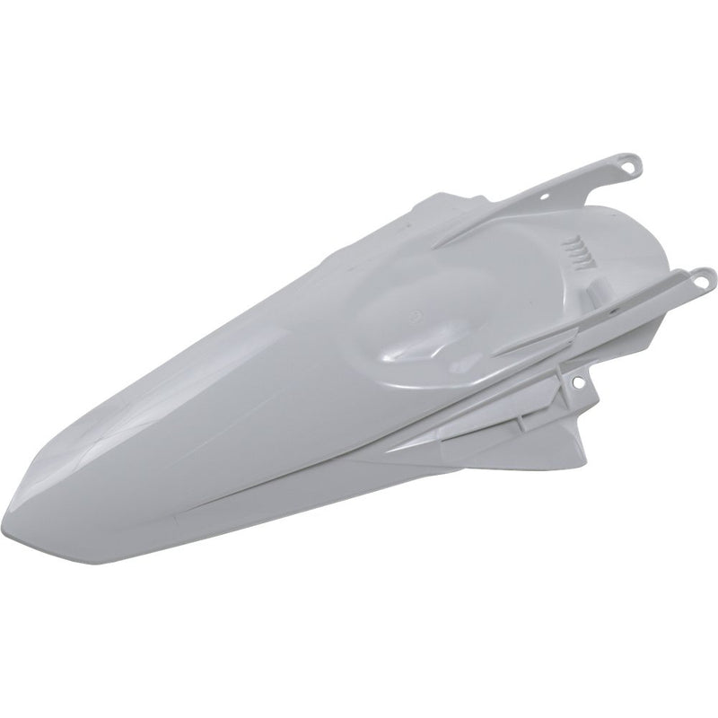 Cycra Powerflow Rear Fender - White - KTM 1CYC-1744-42