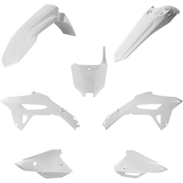 Cycra 5 Piece Replica Body Kit - White - CRF 250R/450R 1CYC-9431-42