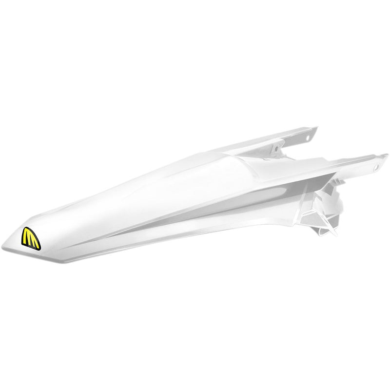 Cycra Powerflow Rear Fender - White - KTM 1CYC-1742-42