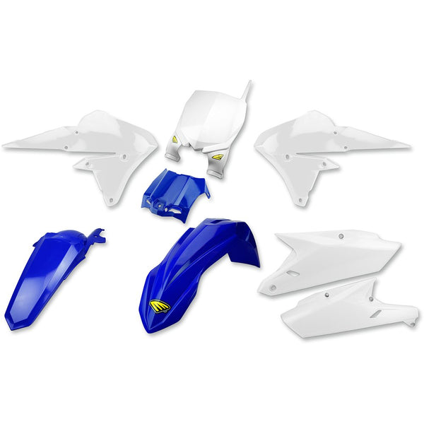 Cycra Body Kit - Powerflow - White/Blue 1CYC-9312-02
