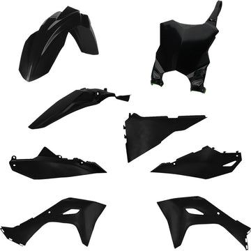Cycra 5 Piece Replica Body Kit - Black - Kawasaki 1CYC-9436-12