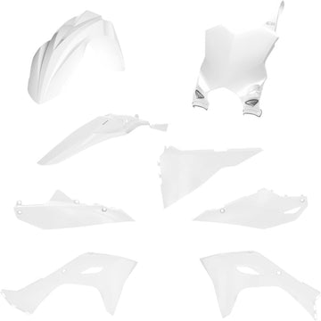 Cycra 5 Piece Replica Body Kit - White - Kawasaki 1CYC-9436-42