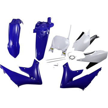 Cycra 5 Piece Replica Body Kit - OE Blue/White/Black - Yamaha 1CYC-9427-00