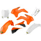 Cycra Body Kit - Powerflow - Orange/White/Black 1CYC-9314-02
