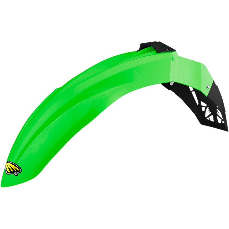 Cycra Front Fender - Green - Kawasaki 1CYC-1472-72F