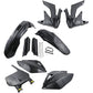 Cycra Body Kit - Powerflow - Black 1CYC-9300-12