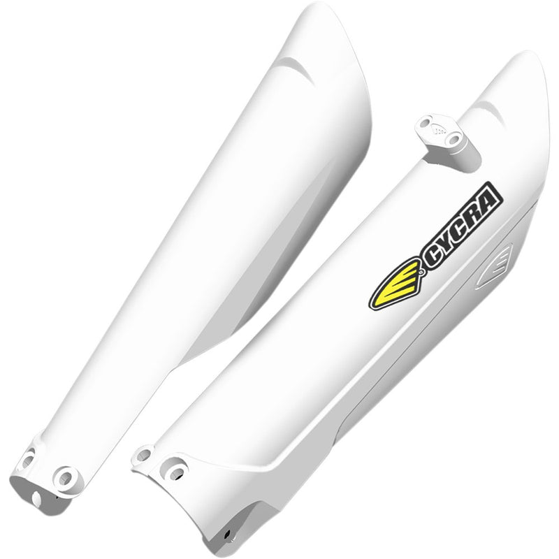 Cycra Fork Guards - White 1CYC-6905-42